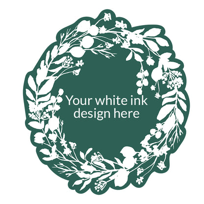 Personalized Wedding Table Numbers | Semi-Custom White Ink Print | Signature Design 6