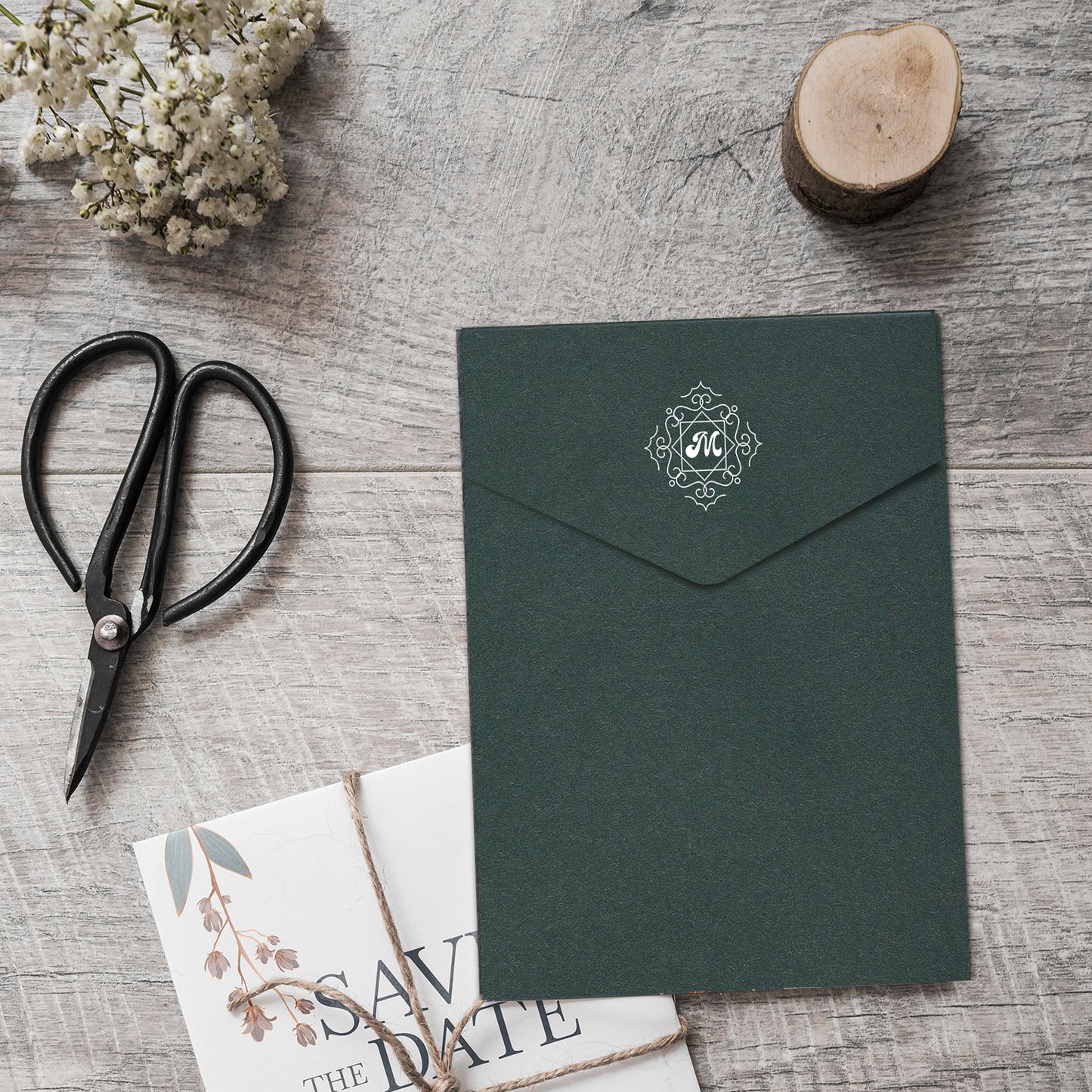 Envelope Printing | White Ink Print | Thick Matte Cardstock - (A1 - 3.625 x 5.125 in)