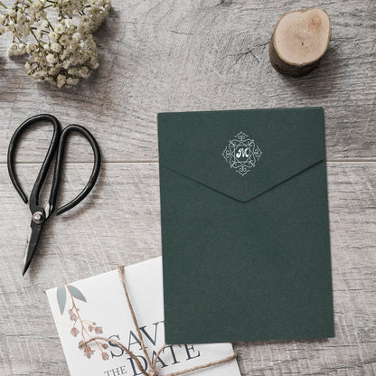 Envelope Printing | White Ink Print | Thick Matte Cardstock - (A1 - 3.625 x 5.125 in)