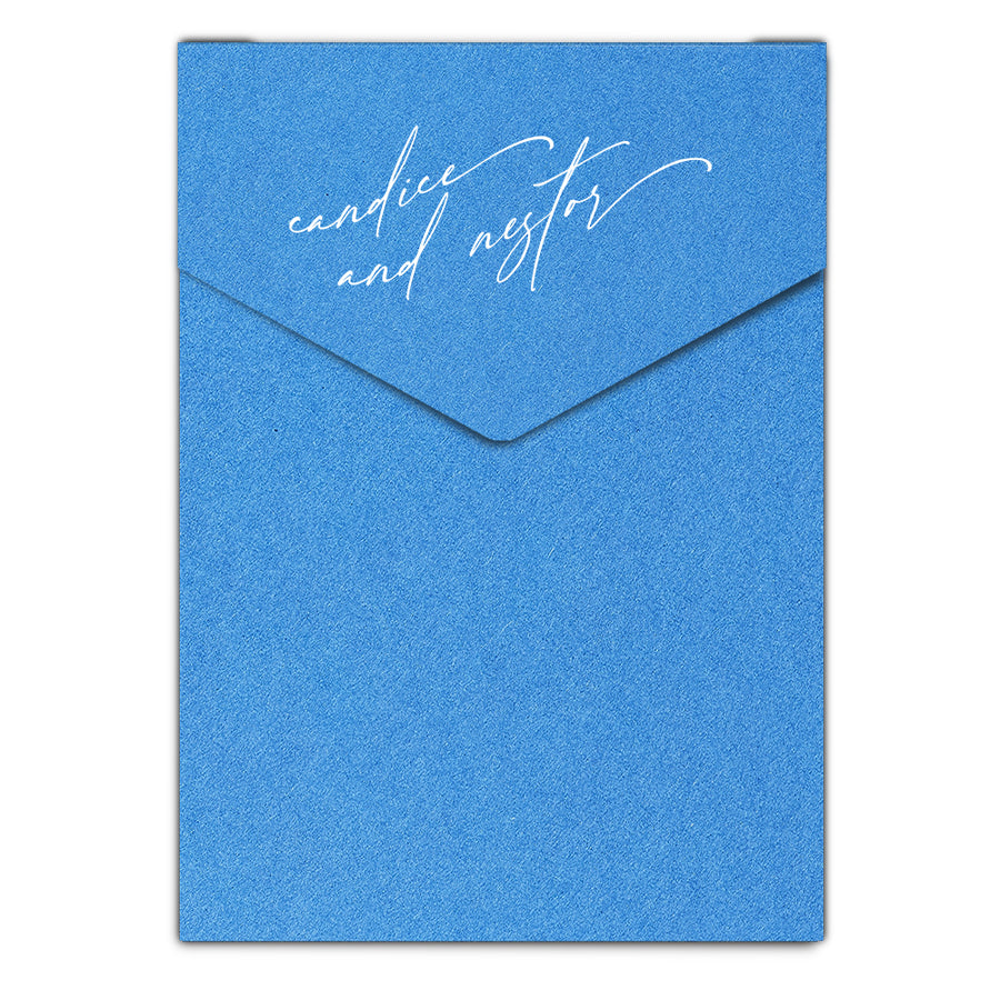 Envelope Printing | White Ink Print | Thick Matte Cardstock - (A2 - 4.375 x 5.625 in)