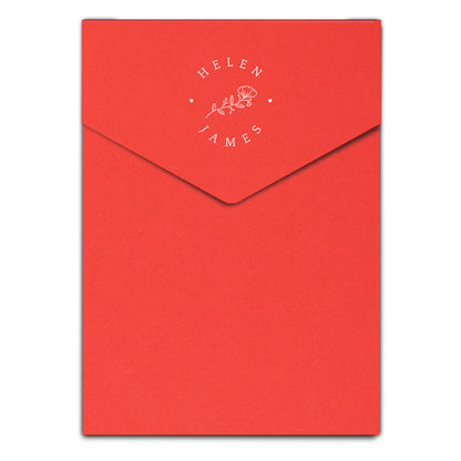Envelope Printing | White Ink Print | Thick Matte Cardstock (A3 - 5.25 x 7.125 in)
