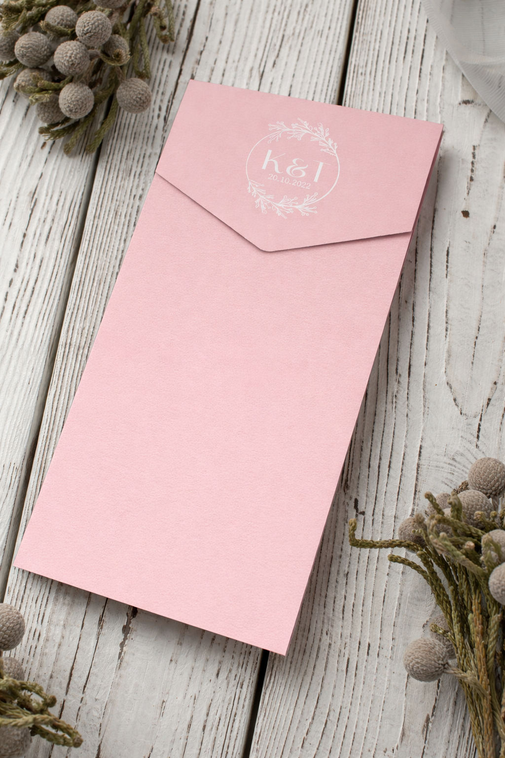 Envelope Printing | White Ink Print | Thick Matte Cardstock (A4 - 4.25 x 9.5 in)