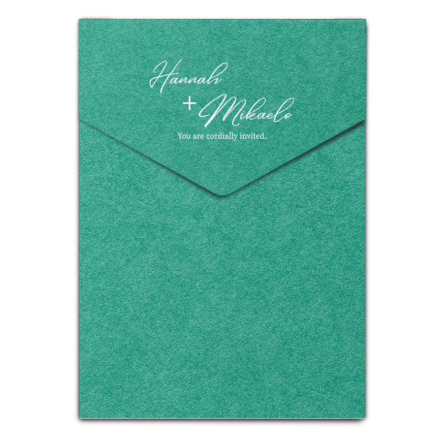 Envelope Printing | White Ink Print | Thick Matte Cardstock (A6 - 6 x 9 in)
