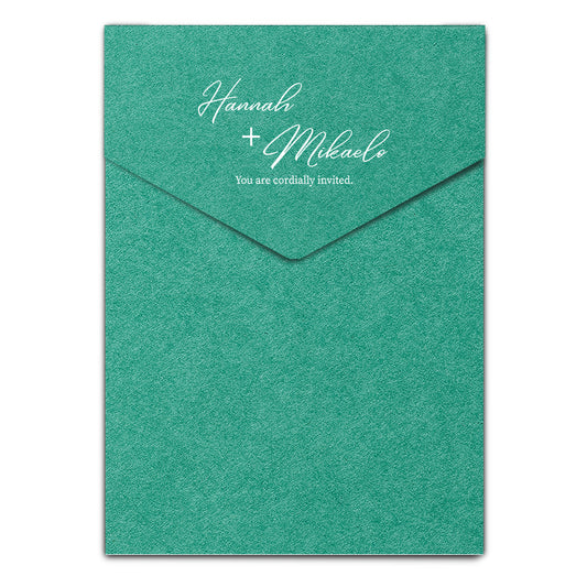 Envelope Printing | White Ink Print | Thick Matte Cardstock (A6 - 6 x 9 in)