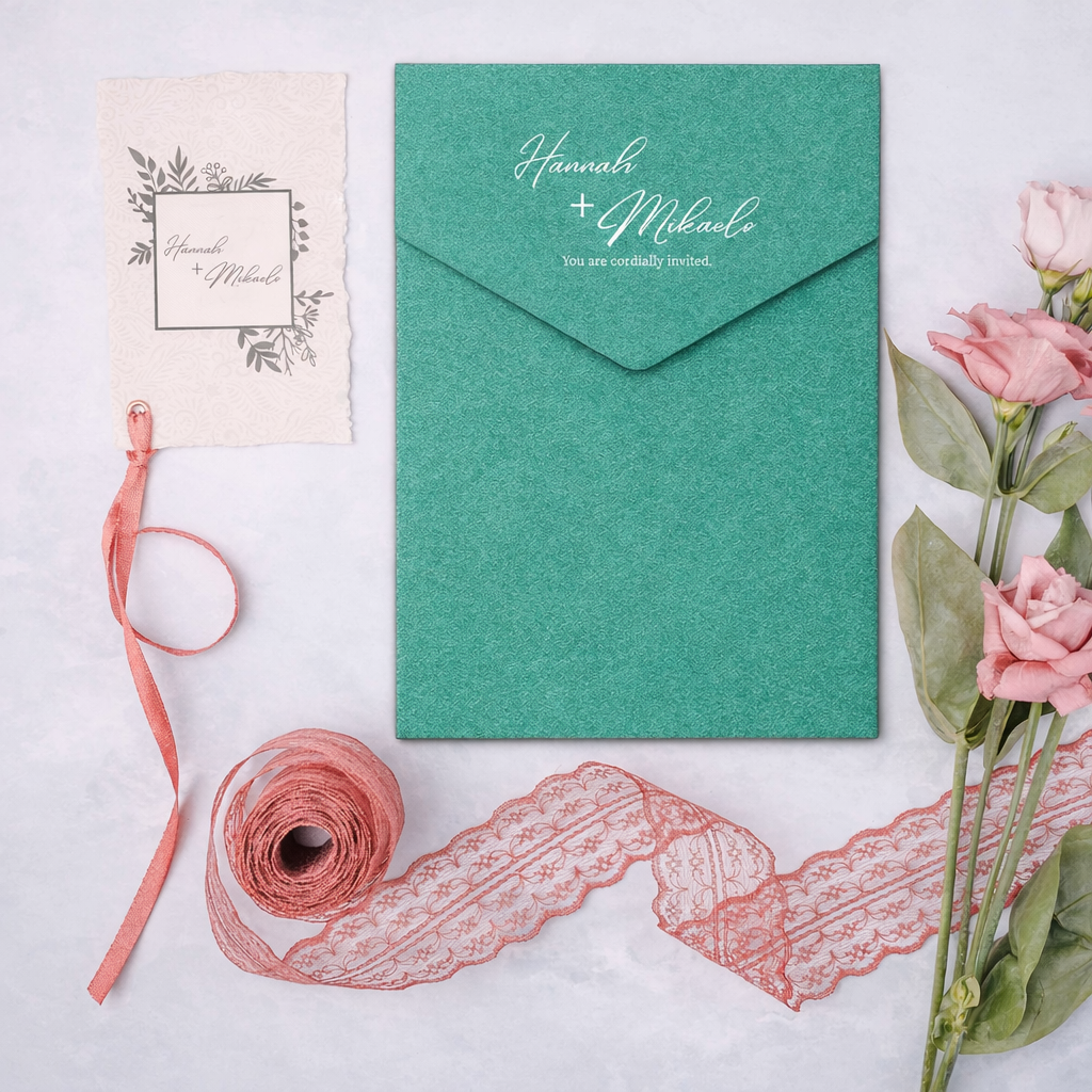 Envelope Printing | White Ink Print | Thick Matte Cardstock (A6 - 6 x 9 in)