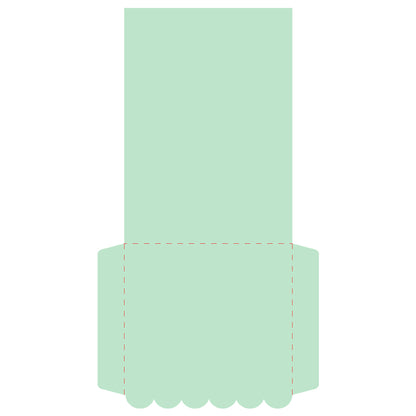 Invitation Sleeve Template for 5x7" Invitation Suite - Free 5x7 invitation Sleeve SVG for Cricut