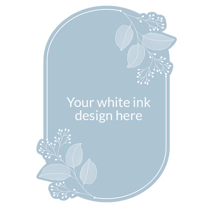 Personalized Wedding Table Numbers | Semi-Custom White Ink Print | Signature Design 7