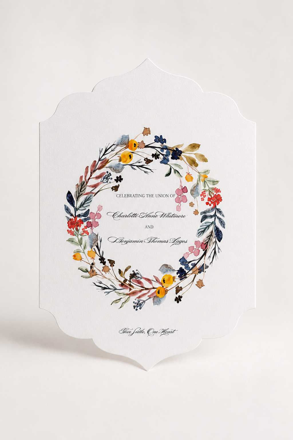 Watercolor Floral Wedding Stationery Bundle | Print-and-Cut PNG Templates | Complete DIY Wedding Suite - Cassandra Collection