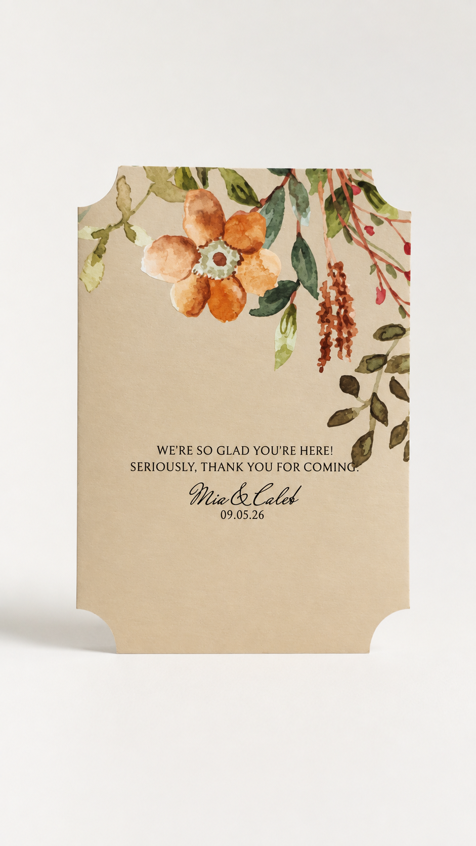 Wedding Print-and-Cut PNG Template Bundle | Floral DIY Invitation & Wedding Stationery Suite - Blythe Collection