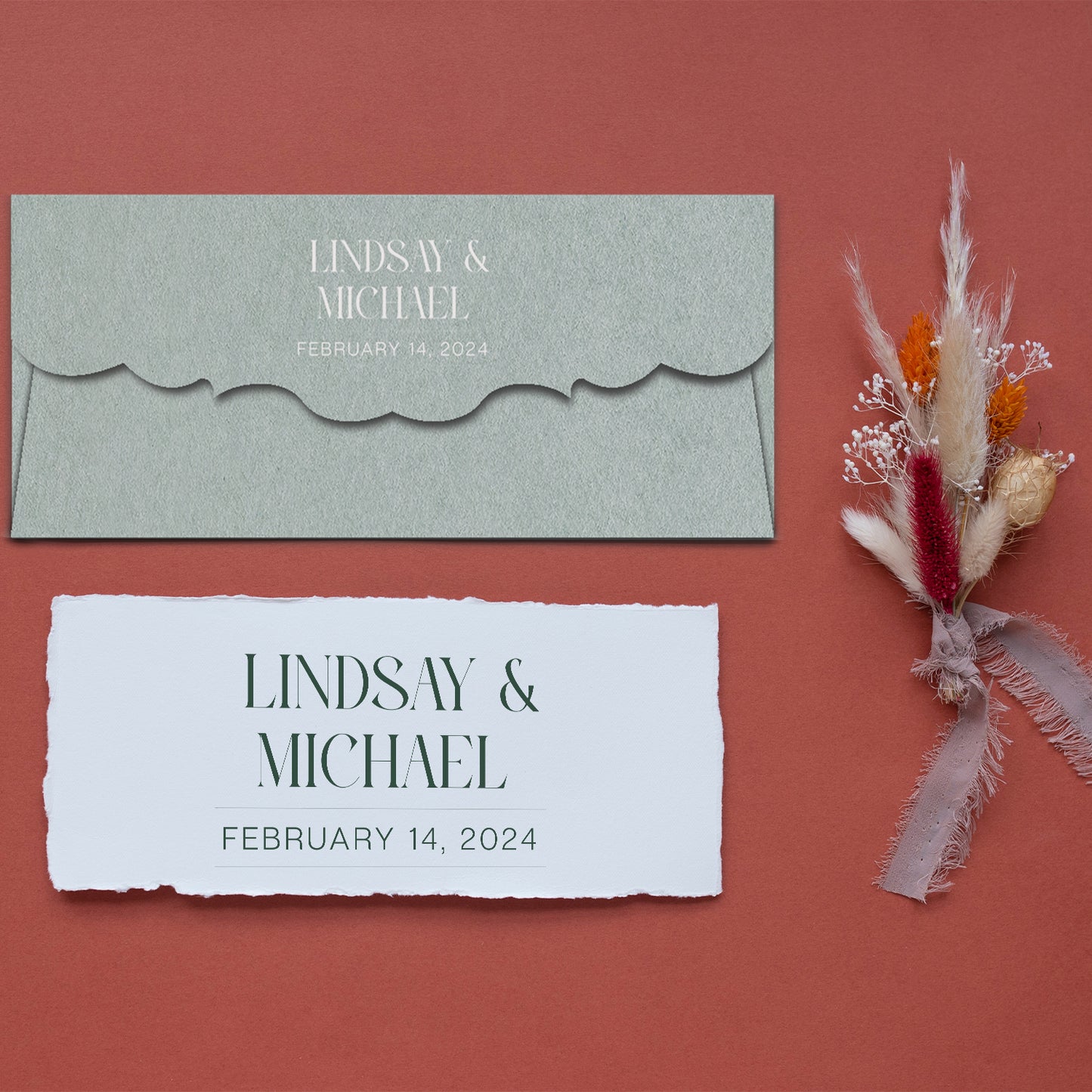 Envelope Printing | White Ink Print | Thick Matte Cardstock (B5 - 3 x 6.5 in)