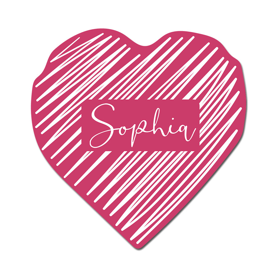 Personalized Wedding Place Cards | Semi-Custom White Ink Print | Signature Design 107
