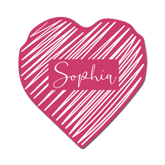 Personalized Wedding Place Cards | Semi-Custom White Ink Print | Signature Design 107