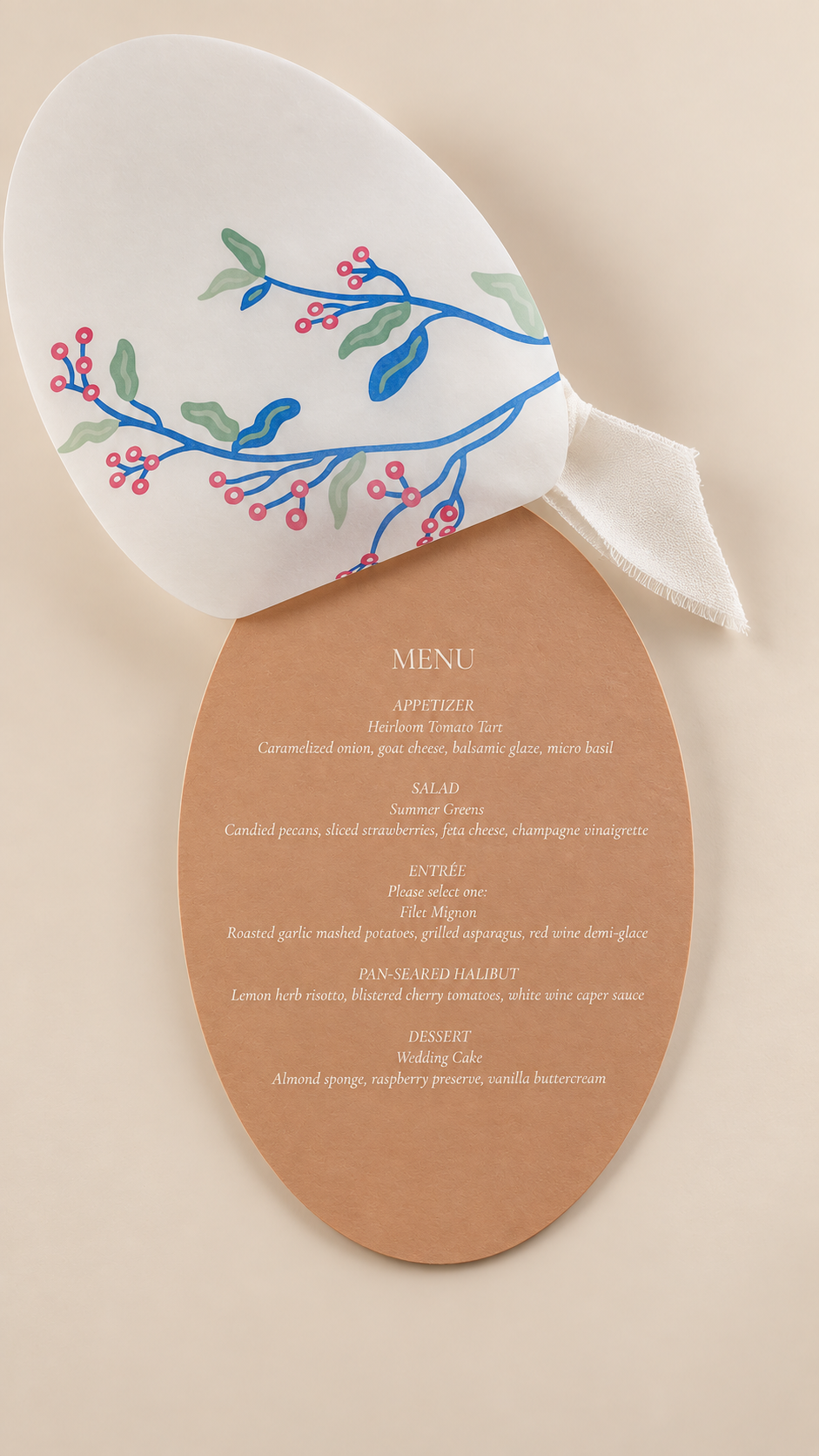 Complete Botanical Wedding Stationery PNG Template Bundle for Cricut | Print Then Cut Invitation, Signs, Menu, Place Cards & More - Diana Collection