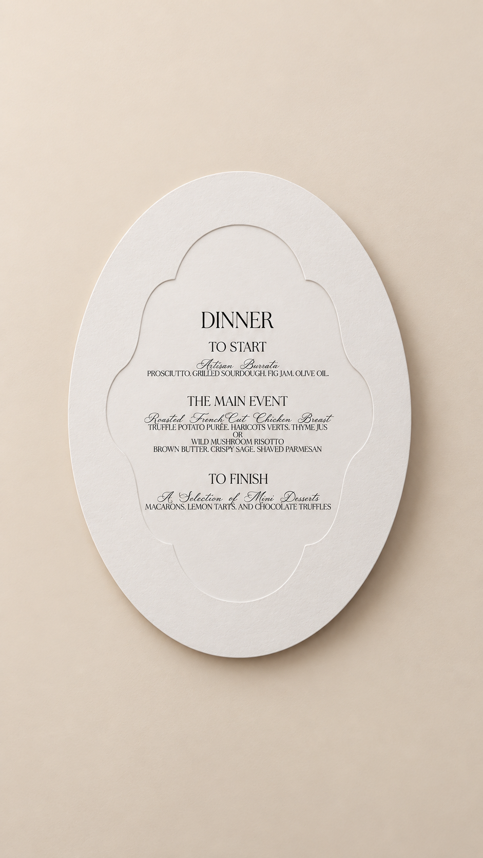 Botanical Wedding Stationery PNG Template Bundle | Print-and-Cut Invitation, Menu, Signs, Table Numbers, Program & Favor Templates - Arabella Collection