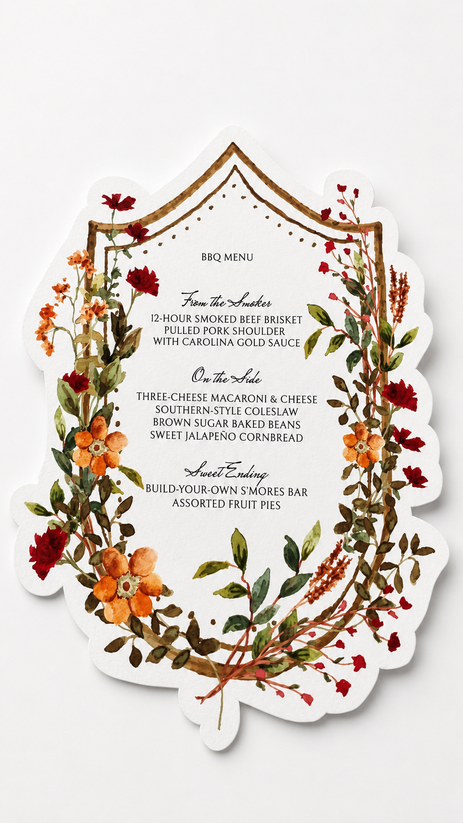 Wedding Print-and-Cut PNG Template Bundle | Floral DIY Invitation & Wedding Stationery Suite - Blythe Collection