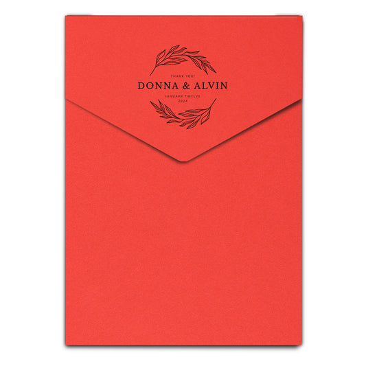 Envelope Printing | Colored Ink Print | Thick Matte Cardstock (A1 - 3.625 x 5.125 in)