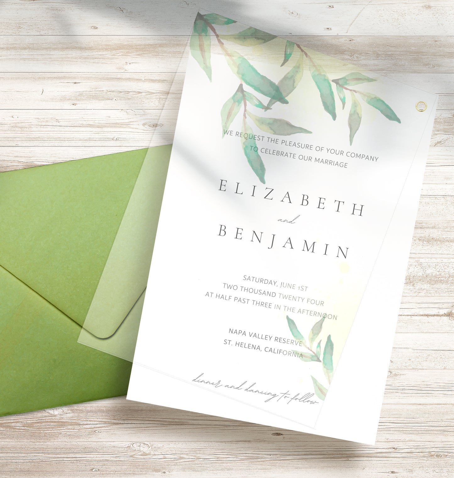 Free Garden-Inspired Vellum Overlay Template | Print-and-Cut PNG & Printable PDF - Design 8