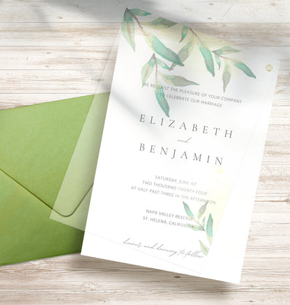 Free Garden-Inspired Vellum Overlay Template | Print-and-Cut PNG & Printable PDF - Design 8