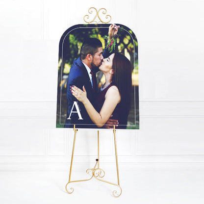 Extra Large Freestanding Photo Board - Vintage Full Arch