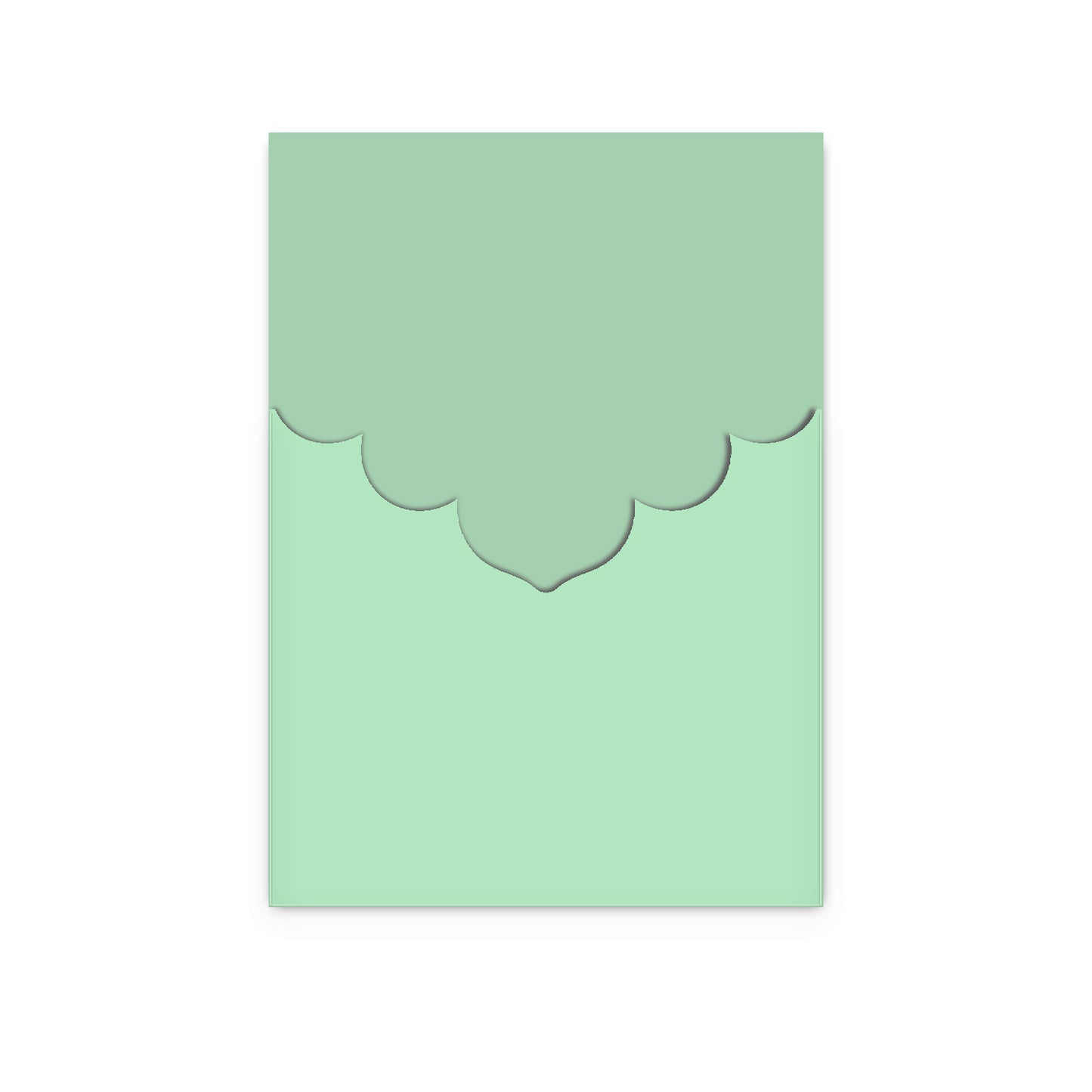 Invitation Sleeve Template for 5x7" Invitation Suite - Free 5x7 invitation Sleeve SVG for Cricut