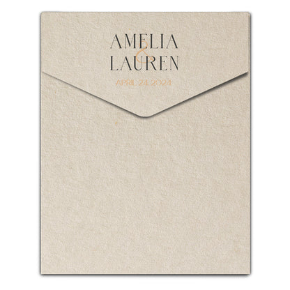 Envelope Printing | Colored Ink Print | Thick Matte Cardstock - (A3 - 5.25 x 7.125 in)