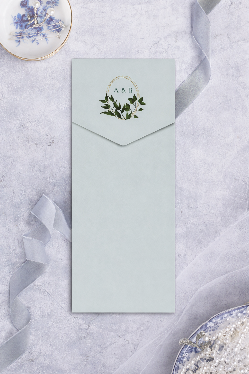 Envelope Printing | Colored Ink Print | Thick Matte Cardstock - (A4 - 4.25 x 9.5 in)
