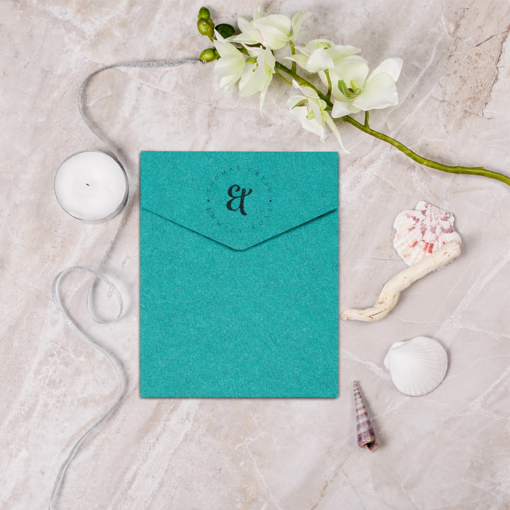 Envelope Printing | Colored Ink Print | Thick Matte Cardstock - (A6 - 6 x 9 in)