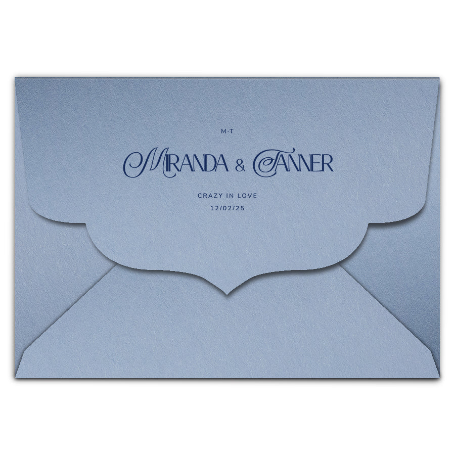 Envelope Printing | Colored Ink Print | Thick Matte Cardstock (B1 - 3.625 x 5.125 in)