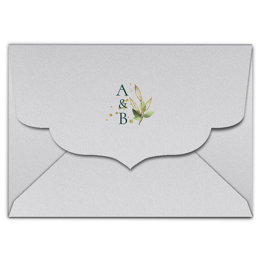Envelope Printing | Colored Ink Print | Thick Matte Cardstock (B2 - 5.75 x 4.5 in)
