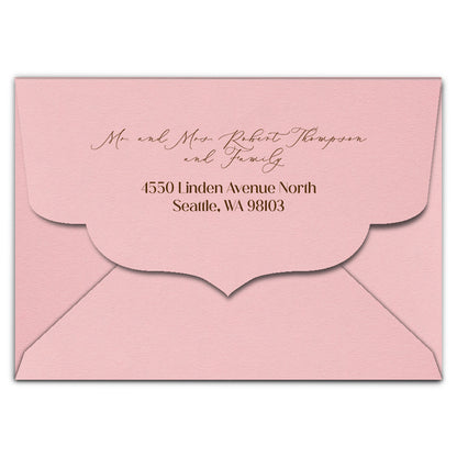 Envelope Printing | Colored Ink Print | Thick Matte Cardstock (B3 - 5.5 x 7.5 in)