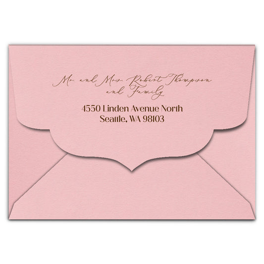 Envelope Printing | Colored Ink Print | Thick Matte Cardstock (B3 - 5.5 x 7.5 in)