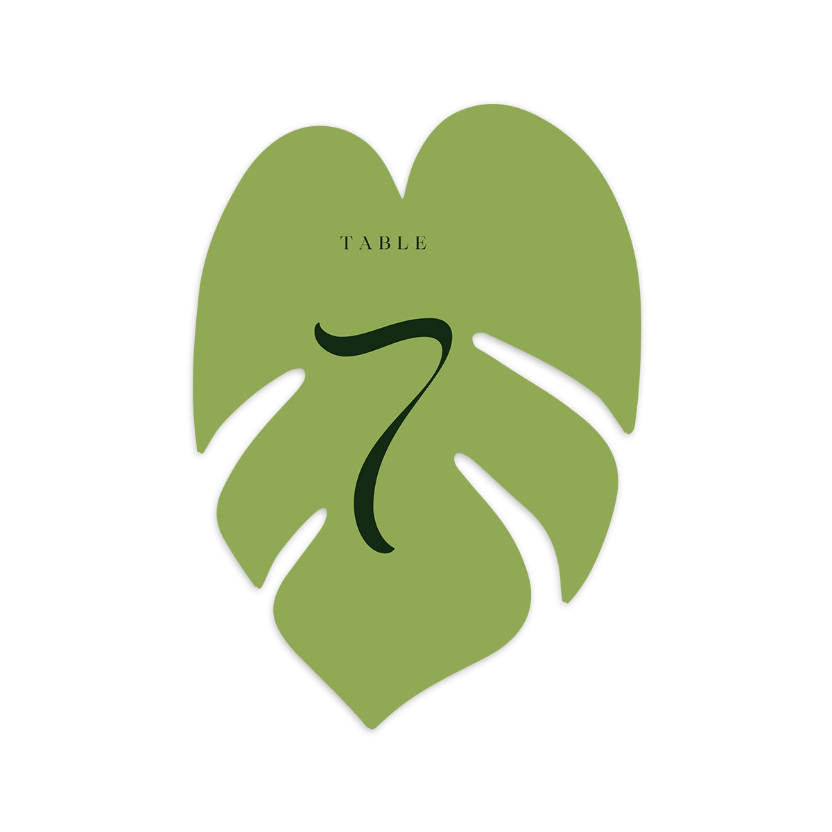 Signature Shape Flat Card - Shape C102