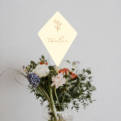 Signature Shape Flat Card - Shape C104