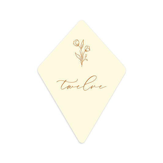 Signature Shape Flat Card - Shape C104