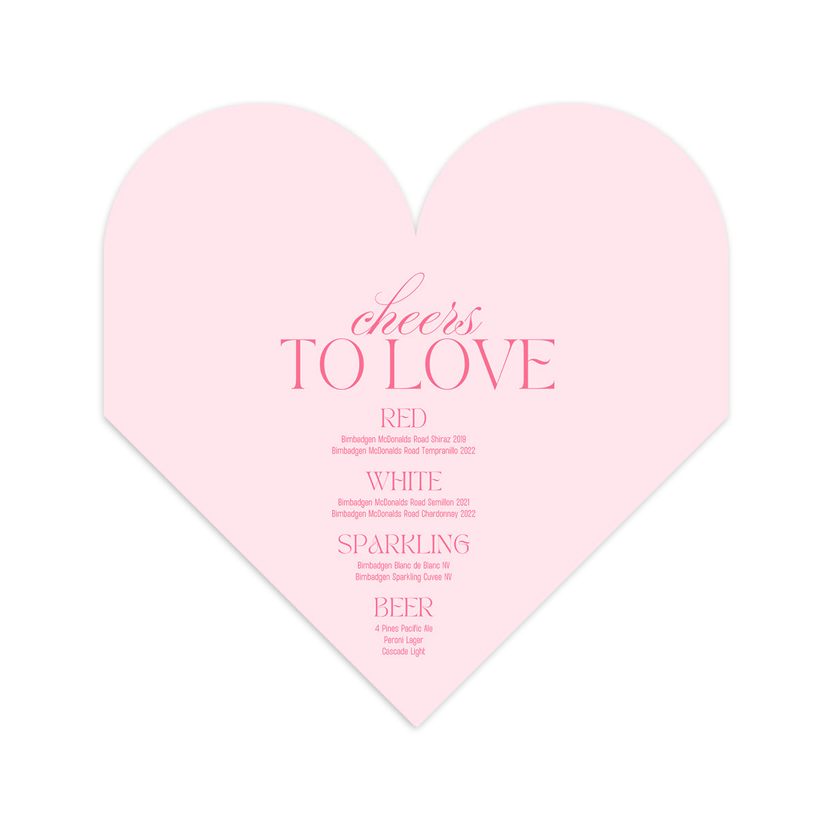 Personalized Wedding Cards | Fully Custom Print | Signature Shape SC109