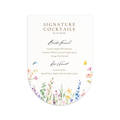 Signature Shape Flat Card - Shape C135