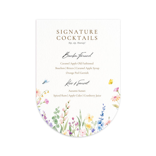 Signature Shape Flat Card - Shape C135