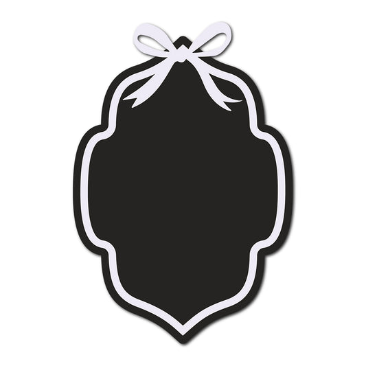 Coquette Bow Wedding Card | SVG Template - Shape 15