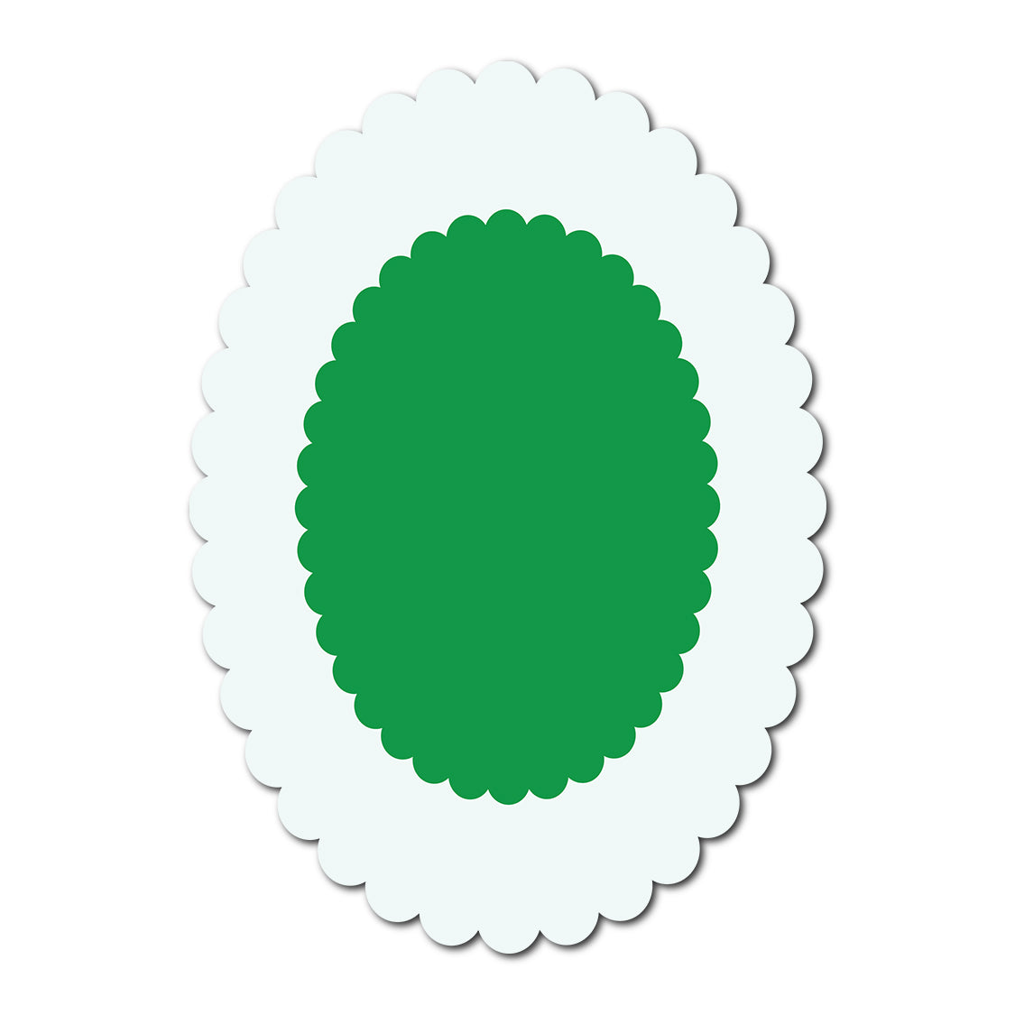 Double Layer Wedding Stationery | SVG Template - Shape 16