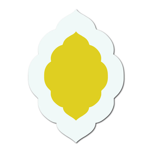 Double Layer Wedding Stationery | SVG Template - Shape 18