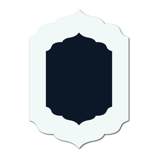 Double Layer Wedding Stationery | SVG Template - Shape 21