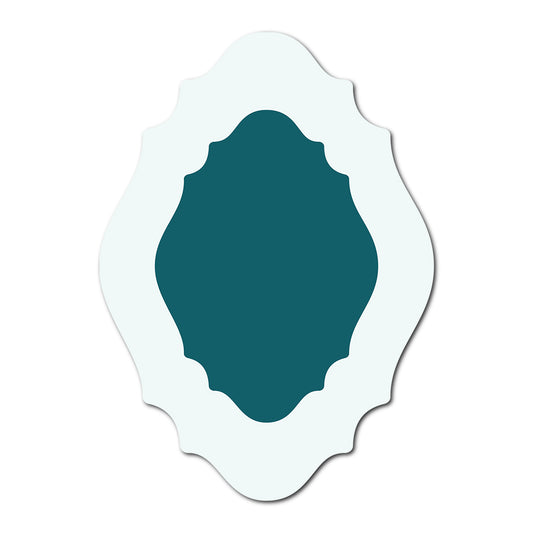 Double Layer Wedding Stationery | SVG Template - Shape 22