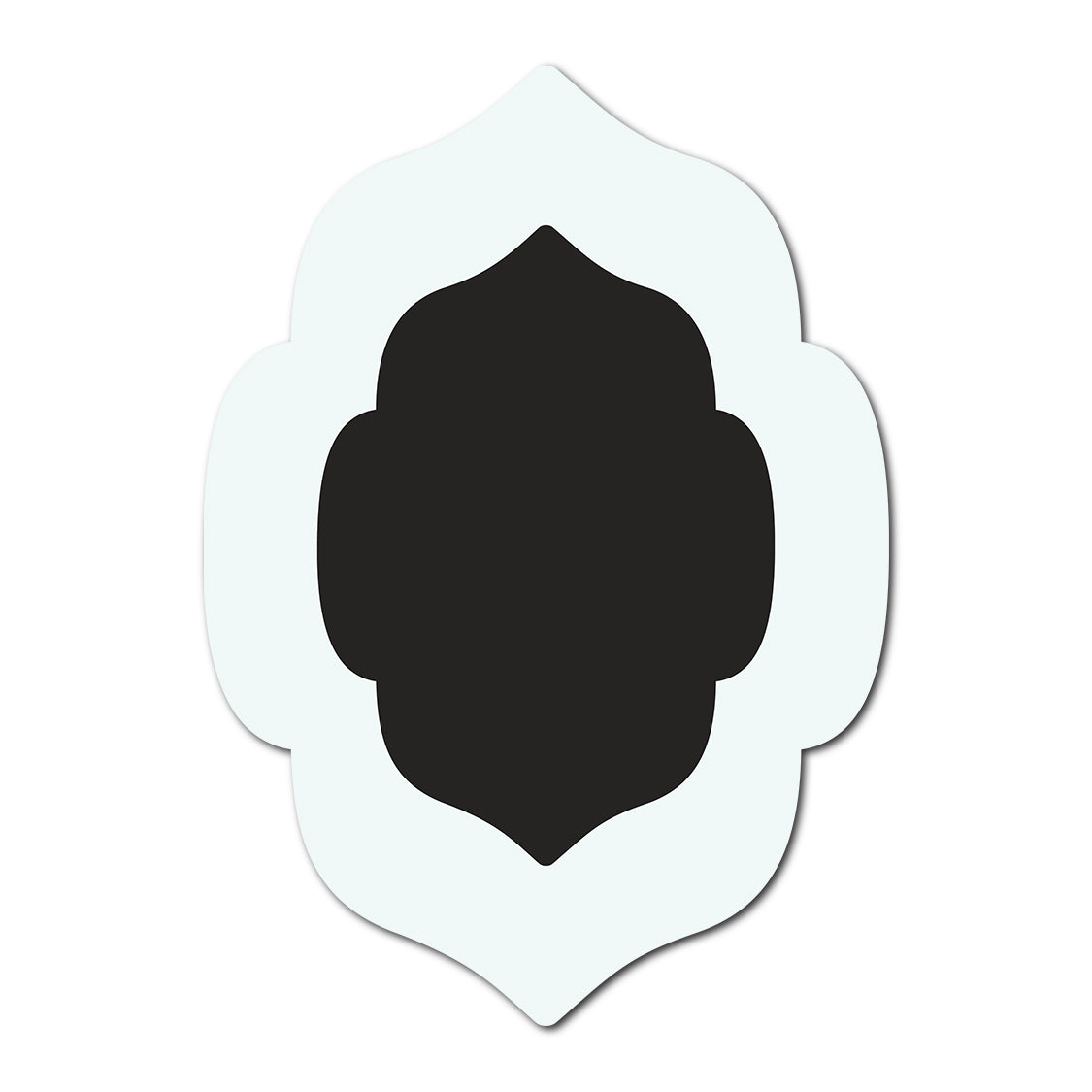 Double Layer Wedding Stationery | SVG Template - Shape 23