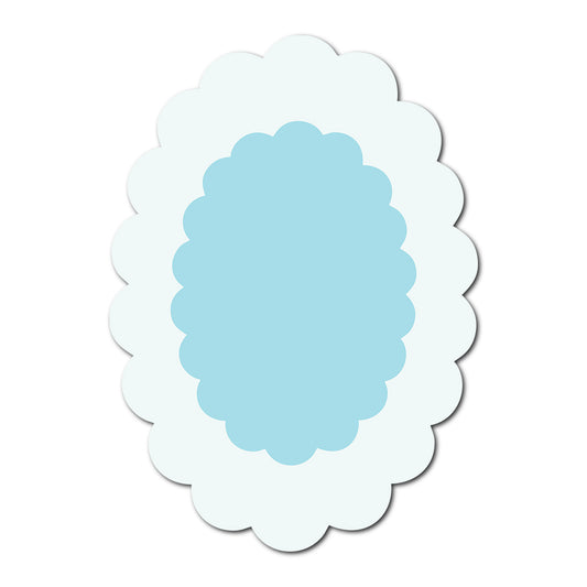 Double Layer Wedding Stationery | SVG Template - Shape 4