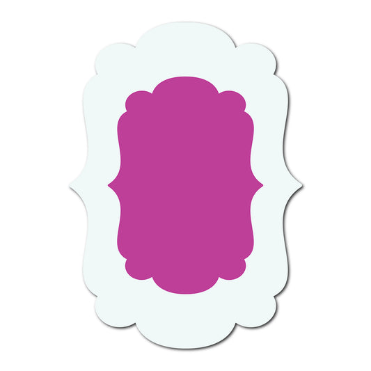 Double Layer Wedding Stationery | SVG Template - Shape 5