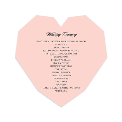 Personalized Wedding Cards | Fully Custom Print | Signature Shape SM15