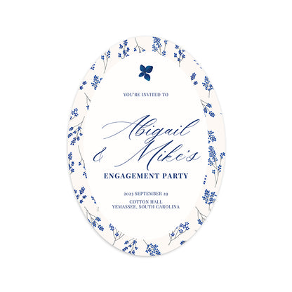 Personalized Wedding Cards | Fully Custom Print | Signature Shape M3099