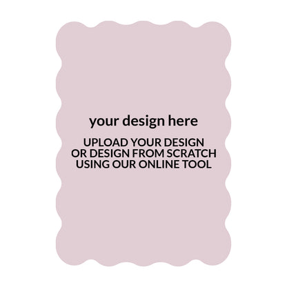 Personalized Wedding Cards | Fully Custom Print | Signature Shape M49