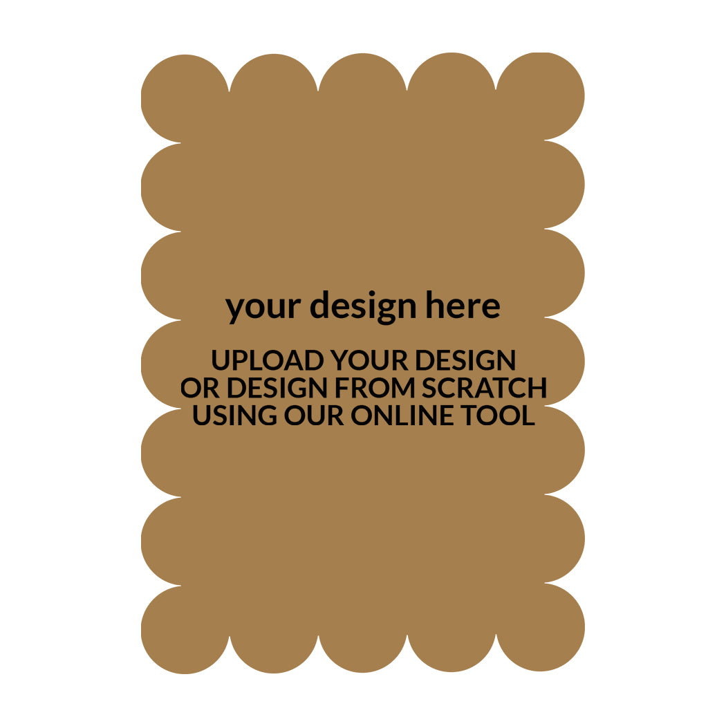 Personalized Wedding Cards | Fully Custom Print | Signature Shape M50