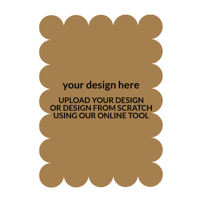 Personalized Wedding Cards | Fully Custom Print | Signature Shape M50